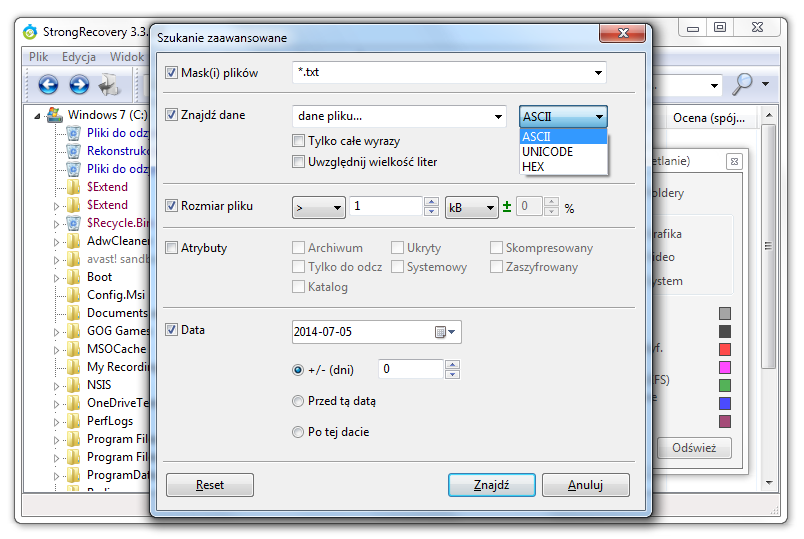 StrongRecovery%20Advanced%20Search%20Window%20(PL).png
